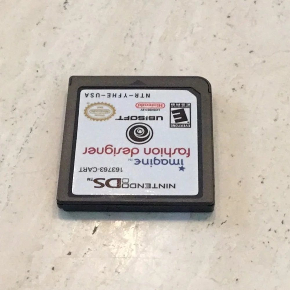 Imagine Fashion Designer Nintendo DS Game CIB Tested